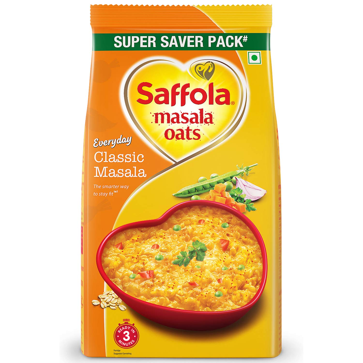 Saffola Classic Masala Oats 500g